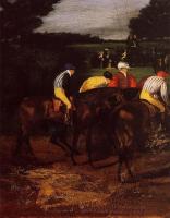 Degas, Edgar - Jockeys at Epsom